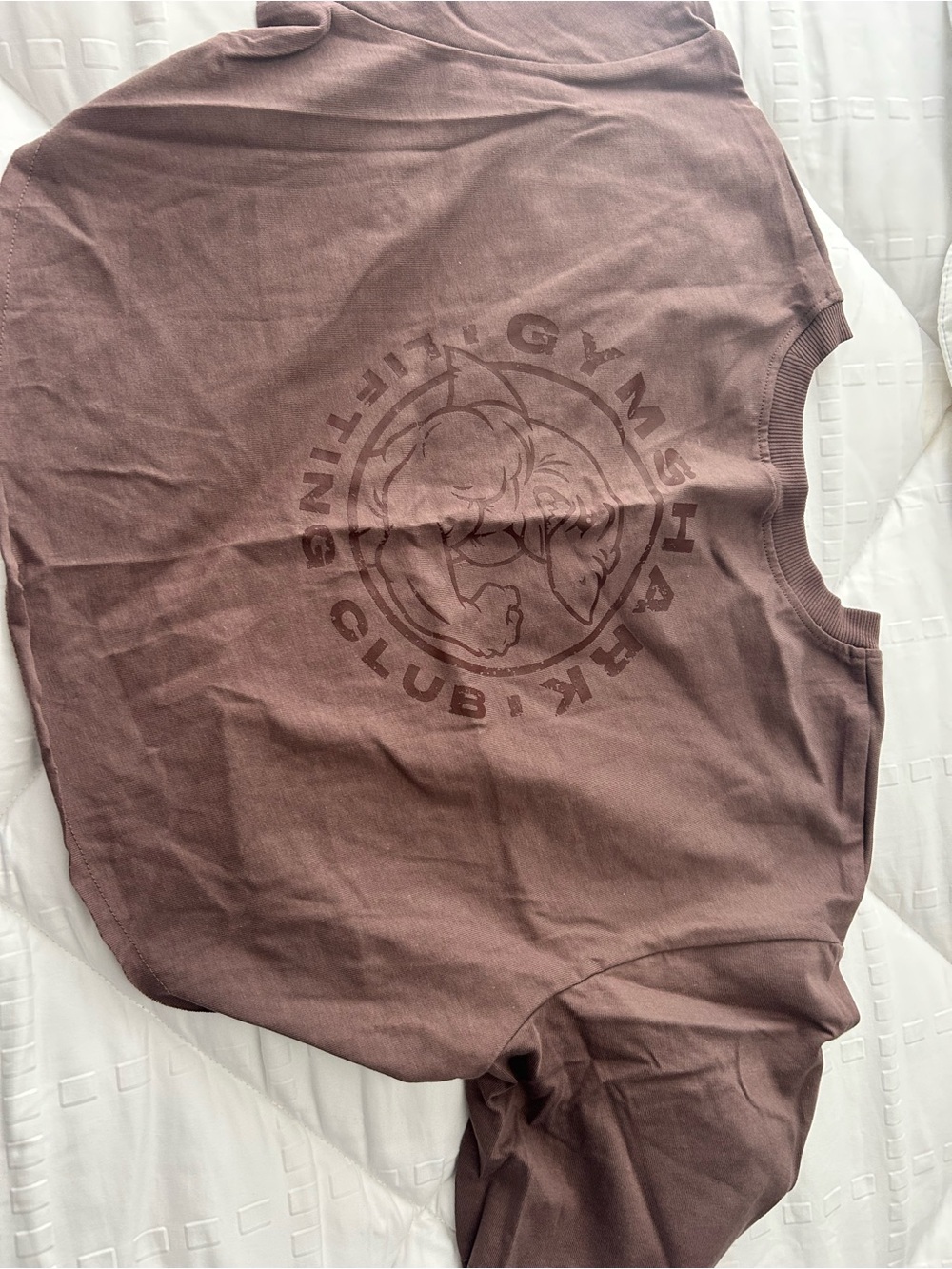 Gymshark Short-Sleeve Crewneck Tee in Dusty Mauve